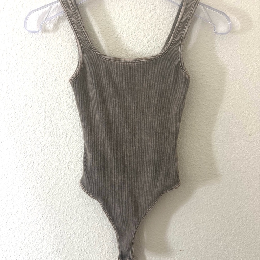 Skims Style Yeezy Style Bodysuit Mud colored